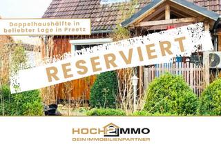 Doppelhaushälfte kaufen in 24211 Preetz, Gepflegte Doppelhaushälfte mit Charme, Garten und Kamin in beliebter Lage in Preetz!