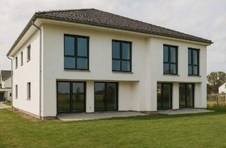 Doppelhaushälfte kaufen in 14547 Beelitz, Beelitz - Neubau Doppelhaushälfte in Beelitz - naturnah wohnen