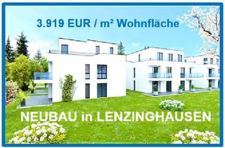 Wohnung kaufen in 33739 Bielefeld, Bielefeld - In Lenzinghausen: BARRIEREFREIE, HELLE und gemütliche 3 Zi. Whg. mit 9m² Süd- Westbalkon. Einzug ab Juni 26