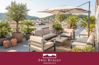 Penthouse kaufen in 69469 Weinheim, Exklusives Penthouse mit 360°-Panoramablick über Weinheim – Sofort frei & ohne Käuferprovision!