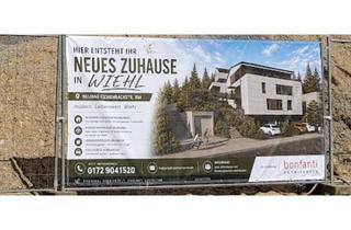 Wohnung kaufen in Eschenbachstr. 19a, 51674 Wiehl, Schöner Blick auf Wiehl aus 3 Raum Neubauwohnung sucht Käufer