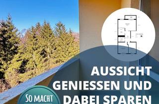 Wohnung mieten in Neuer Friedberg 50, 98527 Suhl, Traumhafte Aussicht vom Balkon - helle 3 Zimmer-Wohnung
