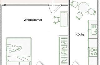 Wohnung mieten in 65817 Eppstein, Möblierte 1-Zimmer-Wohnung mit Gartenanteil in ruhiger Lage von Eppstein-Bremthal