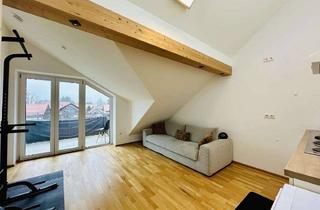 Wohnung mieten in 86978 Hohenfurch, BERGBLICK - ZENTRAL - HELL - 2-Zimmer Dachgeschosswohnung mit Balkon in Hohenfurch