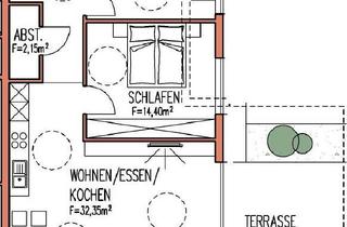 Wohnung mieten in Gfällweg, 72581 Dettingen, Großzügige und moderne 2,5 Zimmer Wohnung in Dettingen