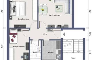 Wohnung mieten in August-Bebel-Straße, 06317 Röblingen am See, 3-Zimmer-Wohnung, 2026 renoviert, Einbauküche und PKW Stellplatz