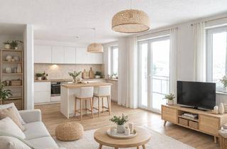 Wohnung mieten in Heinrichsberger Str., 39126 Rothensee, Erstbezug! 67 m², 3-Zi, 2xBalkon, Keller, 3.OG-re