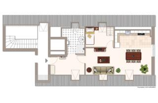 Wohnung mieten in 86567 Hilgertshausen-Tandern, Sonnendurchflutete 2-Zimmer-Dachgeschosswohnung A 7