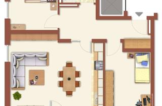 Wohnung mieten in 86567 Hilgertshausen-Tandern, Sonnendurchflutete 3-Zimmer-Wohnung mit Balkon B 4