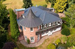 Villa kaufen in 36396 Steinau, Schlossähnliche Villa mit Türmchen – Märchenhaftes Anwesen in der Grimm-Stadt Steinau