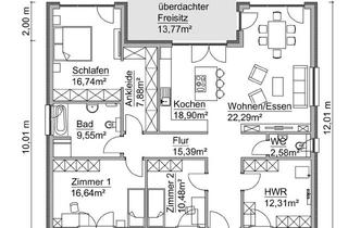 Haus kaufen in 29693 Ahlden, Bungalow SCANHAUS SH 146 B inkl. Grundstück