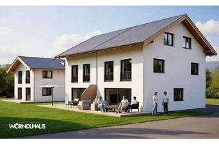 Doppelhaushälfte kaufen in 83059 Kolbermoor, Planungsvorschlag für moderne Doppelhaushälfte mit Grundstück