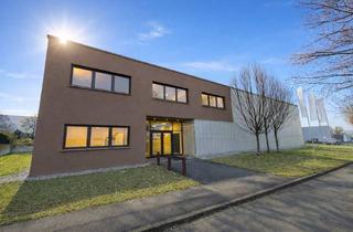 Gewerbeimmobilie mieten in Lise-Meitner-Straße 26, 73230 Kirchheim, Im Alleinauftrag: sehr moderne und repräsentative Halle an Top Standort - provisionsfrei