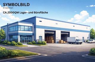 Gewerbeimmobilie kaufen in 61273 Wehrheim, CA. 1800qm Lager- und 200qm Bürofläche