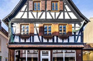 Gewerbeimmobilie mieten in Hauptstraße 99, 76870 Kandel, Historisches Schmuckstück mit Schaufensterfront: 125 m² Gewerbefläche in Bestlage von Kandel