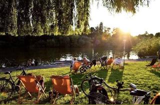 Gewerbeimmobilie kaufen in 63075 Bürgel, Gastronomie mit direkter Lage am Main (Biergarten, Restaurant, Veranstaltungssaal)