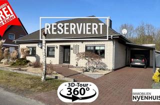 Haus kaufen in 26907 Walchum, Reserviert Bungalow in top Zustand ** Wintergarten ** Garage u. Carport ** DG ausgebaut ** provisionsfrei für den Käufer **