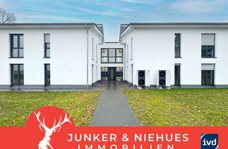 Wohnung kaufen in 32369 Rahden, Barrierearmes Wohnen mit Stil – Erdgeschosswohnung im Neubau in Rahden