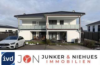 Wohnung kaufen in 32312 Lübbecke, Provisionsfrei für Kaufende - Neubau 3-Zimmer-Wohnung in Lübbecke – Stilvoll, modern, einladend