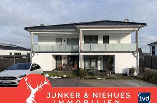 Wohnung kaufen in 32312 Lübbecke, Provisionsfrei für Kaufende - Neubau 3-Zimmer-Wohnung in Lübbecke – Stilvoll, modern, einladend