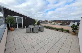 Wohnung kaufen in Kaiser-Heinrich-Platz 3c, 67547 Innenstadt, Stilvolle Dom-Blick Maisonette-Wohnung mit 50m² Sonnenterrasse
