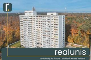 Wohnung kaufen in 63150 Heusenstamm, Lichtdurchflutete 2-Zimmer-Wohnung mit Weitblick im 11. OG – inkl. TG-Stellplatz nur bei realunis