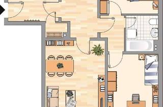 Wohnung mieten in Süderholm 56, 24955 Harrislee, 3-Zimmer-Wohnung in Harrislee