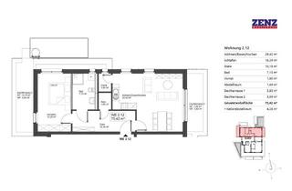 Penthouse mieten in Bornhaustert 20, 56727 Mayen, Moderne Penthouse-Wohnung