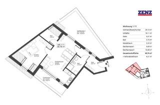 Penthouse mieten in Marktplatz 44-46, 56727 Mayen, 2-Zimmer-Penthousewohnung mit großer Dachterrasse