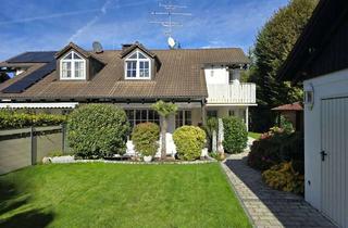 Doppelhaushälfte kaufen in 85630 Grasbrunn, Elegante Doppelhaushälfte mit Einliegerwohnung und Doppelgarage