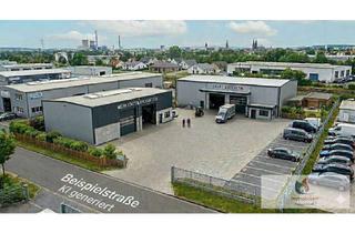 Gewerbeimmobilie kaufen in 63450 Hanau, Vielseitiges Gewerbe-Ensemble, Büro-Bungalow, Werkhalle, Lager und vielen Parkplätzen in Hanau