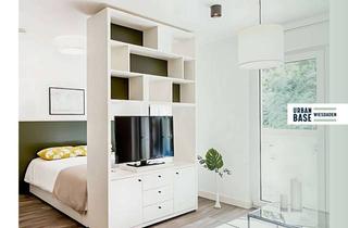 Immobilie mieten in Klingholzstraße, 65189 Wiesbaden, URBAN BASE: Vollmöbliertes 1-Zimmer-Apartment mit EBK, ALL-IN-MIETE, UVM. im Wiesbadener Stadtzen...