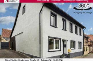 Haus kaufen in 55286 Wörrstadt, Außergewöhnliches 1-2 Familienhaus mit uneinsehbarem Innenhof und Scheune