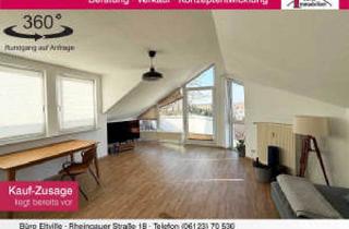 Wohnung kaufen in 55126 Mainz, Moderne Dachgeschoss-Wohnung mit Balkon und traumhaften Blick in schöner Lage