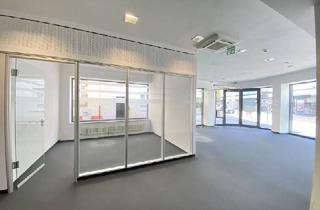 Geschäftslokal mieten in 55116 Mainz, Schicke Handelsflächen - Kundendienstbüro in werbewirksamer Ecklage bestens ausgestattet.