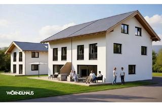 Einfamilienhaus kaufen in 83059 Kolbermoor, Planungsvorschlag für moderne Doppelhaushälfte mit Grundstück