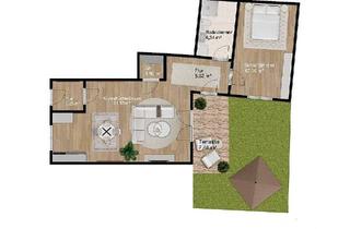 Wohnung kaufen in Bodestraße 34, 39118 Lemsdorf, BodeQuartier Lemsdorf: 2-Zi.-Neubau mit Terrasse | 800 m zur Uniklinik | Stellplatz