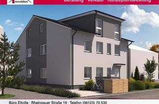 Wohnung kaufen in 65462 Ginsheim-Gustavsburg, **Neubau-Erstbezug in Bestlage** Moderne 4 ZKB-Wohnung mit Terrasse und Garten