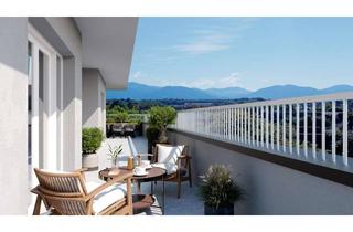 Penthouse kaufen in Friedrich-Ebert-Straße 11, 83059 Kolbermoor, NEU! Exklusives Penthouse mit Bergpanorama und sonniger Dachterrasse | Das Flussquartier Kolbermoor