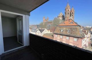 Wohnung mieten in Andreasstraße, 67547 Worms, 1-Zimmer Wohnung im 5. OG mit Balkon in Worms Stadtzentrum
