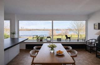 Wohnung mieten in Volmerswerther Str, 41468 Neuss, Elegante 4-Zimmer-Wohnung mit direktem Rheinblick und zwei Terrassen in Neuss