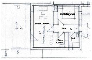 Wohnung mieten in Dorfstraße 242a, 25920 Risum-Lindholm, 2-Zimmer-Wohung mit Reihenhauscharakter in Risum-Lindholm