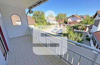 Wohnung mieten in 87660 Irsee, Irsee: Großzügige 3-Zimmer-Wohnung mit zwei Balkonen in gepflegtem Dreifamilienhaus