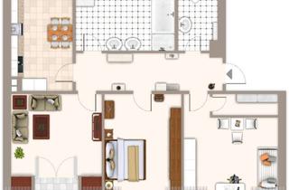 Wohnung mieten in Friedrichstr. 13-15, 57072 Siegen, Schöne, ruhig gelegene Dachgeschoßwohnung in Siegen Zentrum!