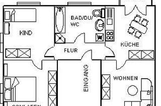 Wohnung mieten in Johann-Brunner-Str., 95643 Tirschenreuth, Helle 3-Zimmer Wohnung mit Balkon