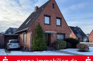 Einfamilienhaus kaufen in 25813 Husum, Unterkellertes Einfamilienhaus mit Garage im beliebten Musikerviertel in Husum