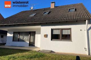 Haus kaufen in Spagenstraße 10, 73557 Mutlangen, Gepflegtes Zweifamilienhaus mit großzügigem Grundstück, Terrasse, Balkon und Garage in Mutlangen