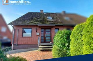 Doppelhaushälfte kaufen in 25557 Hanerau-Hademarschen, Familienfreundliches Wohnen: Gepflegte Doppelhaushälfte mit Teilkeller, Garten und Garage