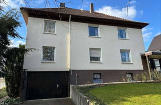 Haus kaufen in 32049 Herford, Zweifamilienhaus in Herford – Garage, Terrasse & Balkon, ideal für Anpacker, TOP-Potenzial