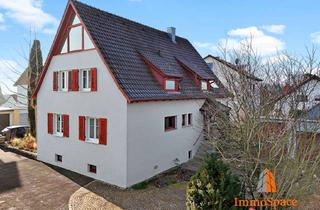 Haus kaufen in 73568 Durlangen, Ihr neues Zuhause: charmantes EFH inkl. Studio, Garage und Garten mit eigenem See und Badedeck